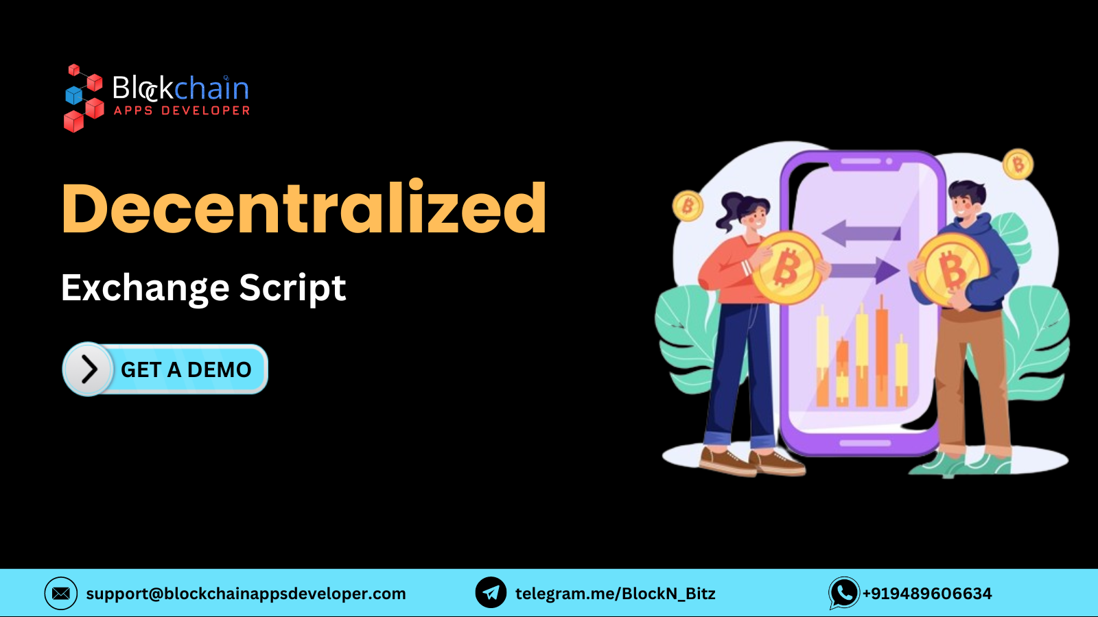 Decentralized Exchange Script | Decentralized Crypto Exchange Software |  DEX Script