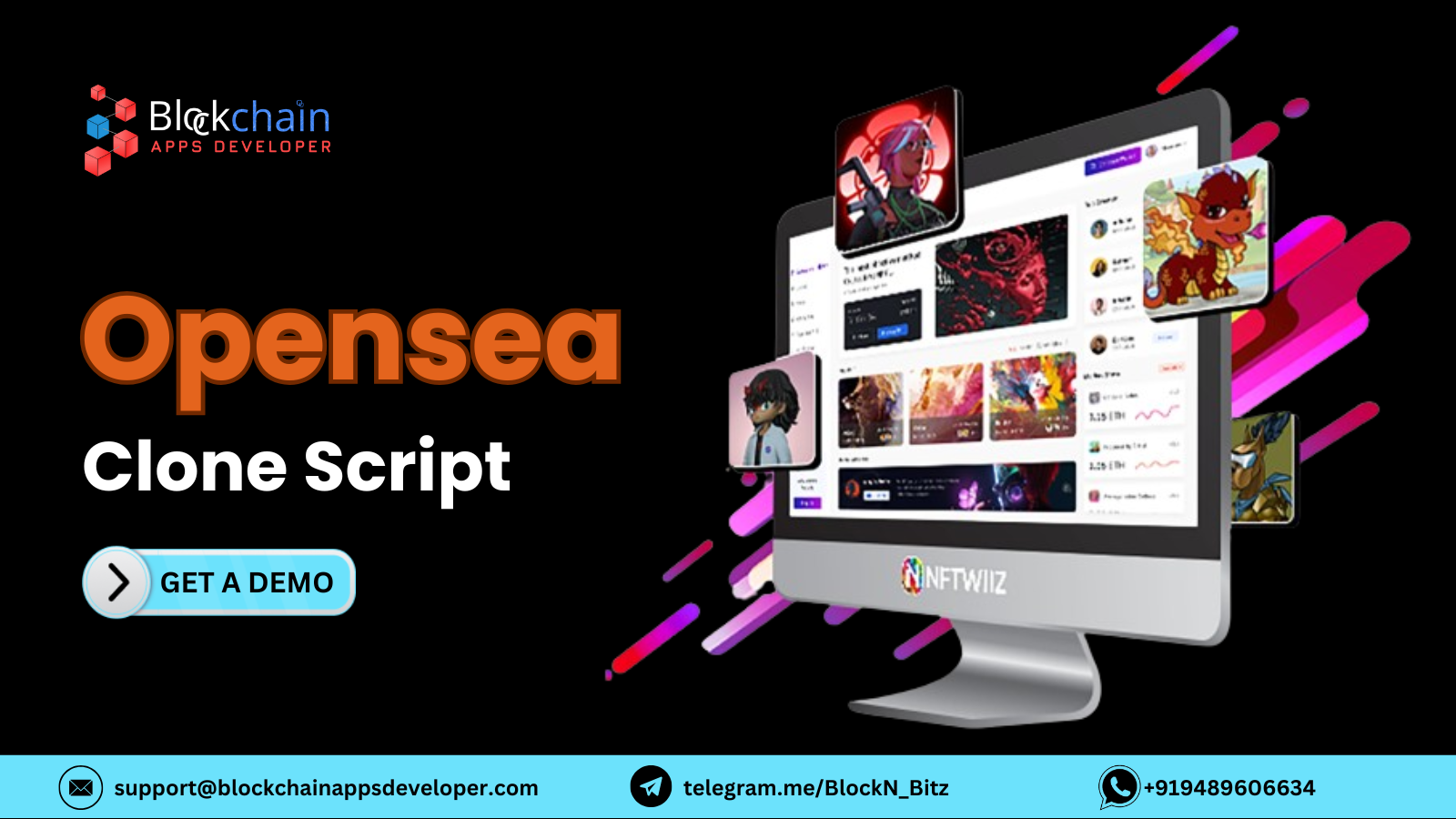 Opensea Clone Script To Launch P2P NFT Marketplace