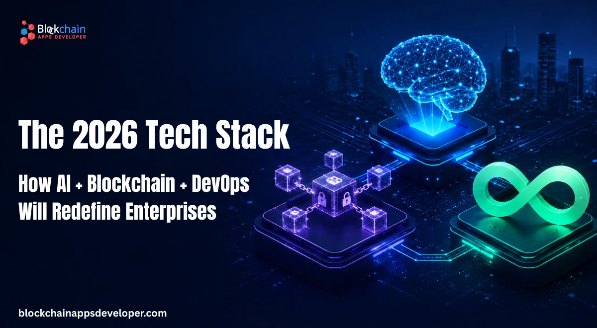 The 2026 Tech Stack: How AI + Blockchain + DevOps Will Redefine Enterprises The 2026 Tech Stack: How AI + Blockchain + DevOps Will Redefine Enterprises